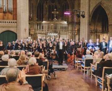 A magnificent concert of Bach Magnificats (JS and CPE), with Nigel Stark, October 2013