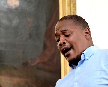 Monwabisi Lindi, our tenor soloist for the Rossini